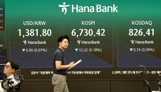 하락 출발하는 코스피·코스닥