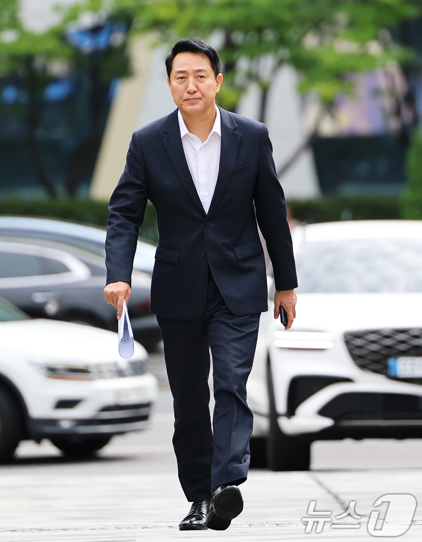 (서울=뉴스1) 오대일 기자 = 오세훈 서울시장이 26일 서울 중구 정동에서 열린 서울 주택 공급 현안 논의를 위한 김윤덕 국토교통부 장관과의 2차 회동에 참석하고 있다. 2026 …