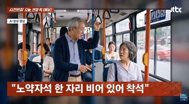"내가 더 아파"…노약자석 비켜달라는 70대 남성에 쫓겨난 50대 여성