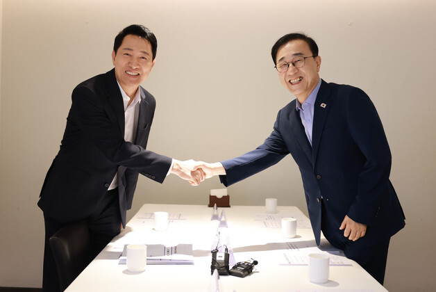 김윤덕 "7.3만 신규택지에 용산 제외…'吳 제안' 탄천 부지 공급 검토"(상보)