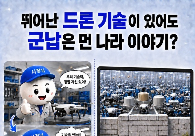 [옴부즈만 규제망치] 드론 기술 있어도 군납 어렵던 中企 드론…방산 육성 지원으로 '날개'
