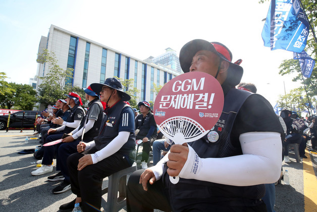 금속노조 광주전남 "메가특구법 저지·원청교섭 쟁취"…2차 파업대회