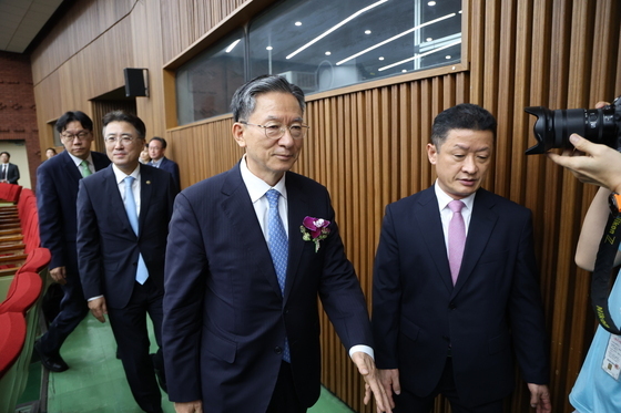 물러나는 정성호 법무부 장관