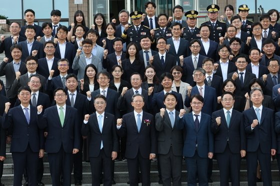 정성호 법무부 장관 이임식