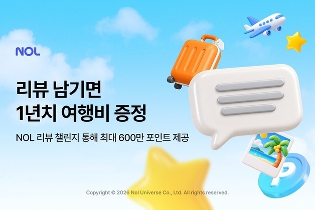 "여행 후기 썼더니 600만 원?"…놀, 리뷰에 포인트 준다