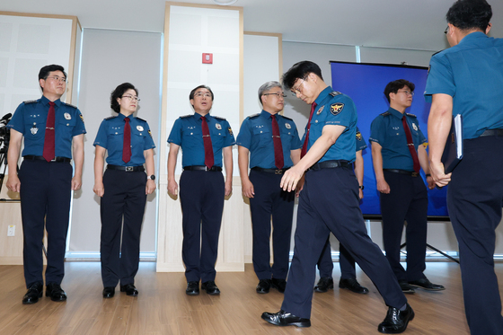대도민 발표 마친 고평기 제주청장