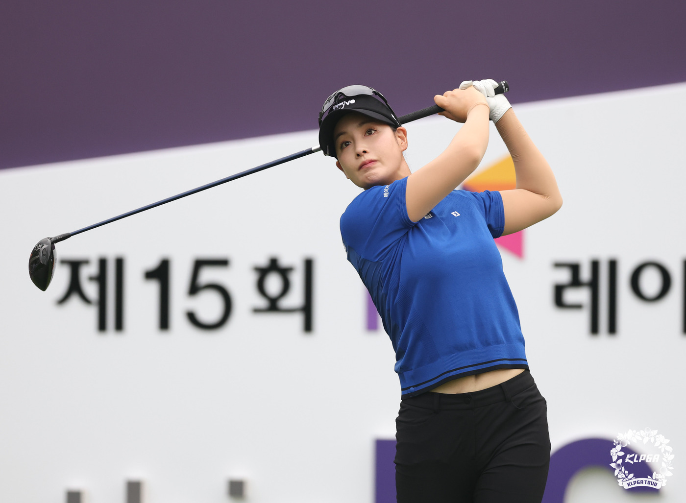 (서울=뉴스1) = 박결이 27일 경기 용인 써닝포인트CC에서 열린 '제15회 KG 레이디스 오픈 ' 1라운드 10번 홀에서 티샷 하고 있다. (KLPGA 제공. 재판매 및 DB금 …