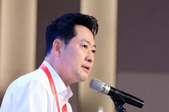 인사말하는 장동혁 국민의힘 대표