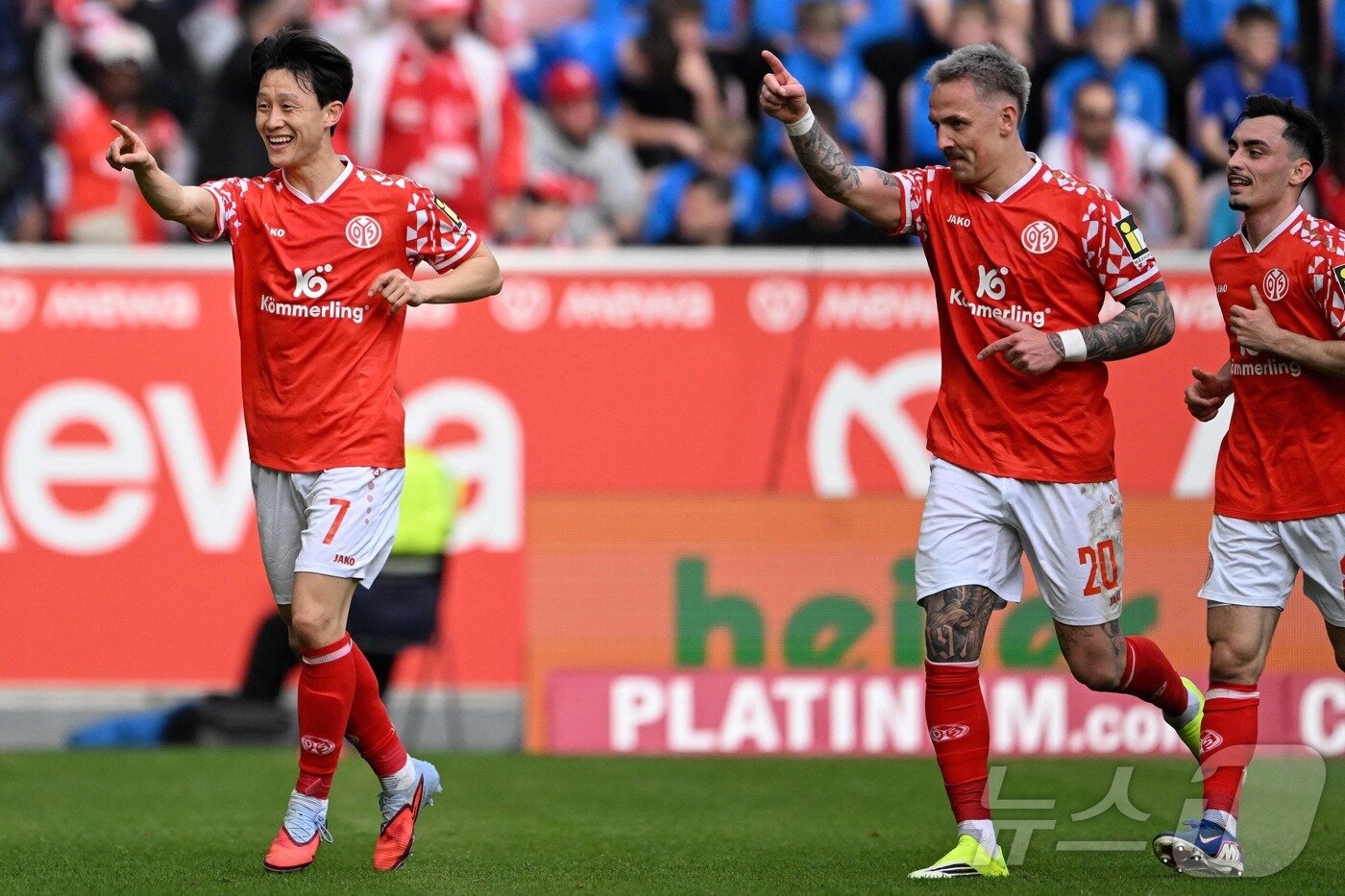 본문 이미지 - 마인츠의 이재성.  ⓒ AFP=뉴스1