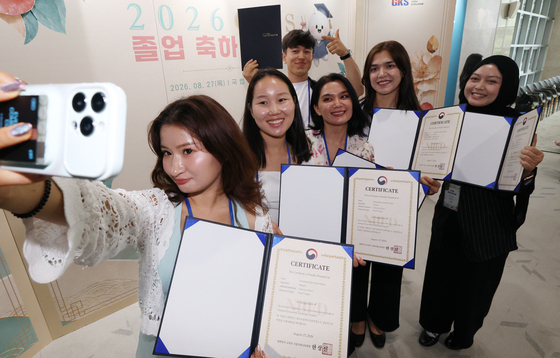 즐거웠던 한국 유학 생활의 마침표