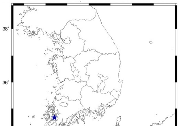 전남광주 해남서 규모 2.2 지진…"건물 위층 일부 사람 느낄 듯"