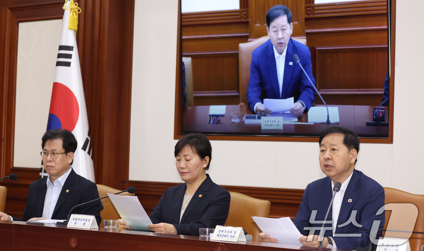 (서울=뉴스1) 김명섭 기자 = 구윤철 경제부총리 겸 재정경제부 장관이 28일 오전 서울 종로구 세종대로 정부서울청사에서 열린 비상경제본부 희의 겸 경제관계장관회의 겸 민생물가 특 …