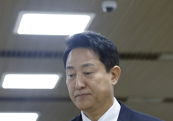 오세훈 시장, 항소심 공판 출석