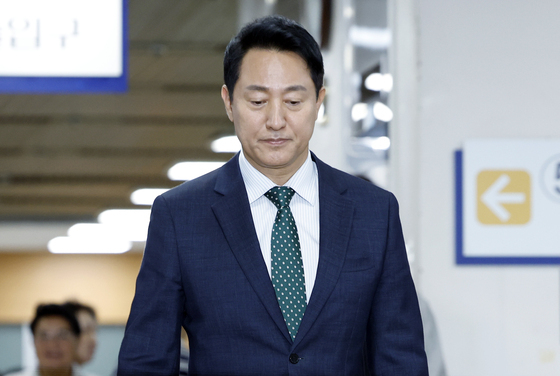 오세훈 시장, 항소심 공판 출석