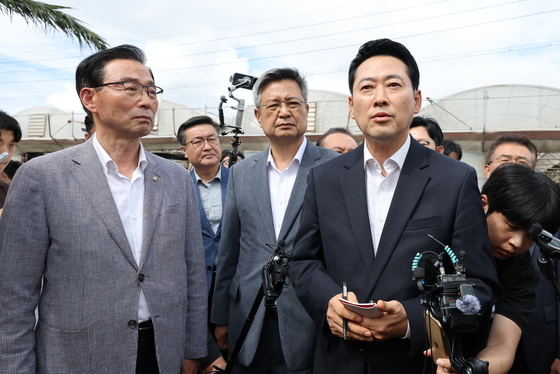장동혁 국민의힘 대표, 제주 찾아 실종 허위 종결 현장점검
