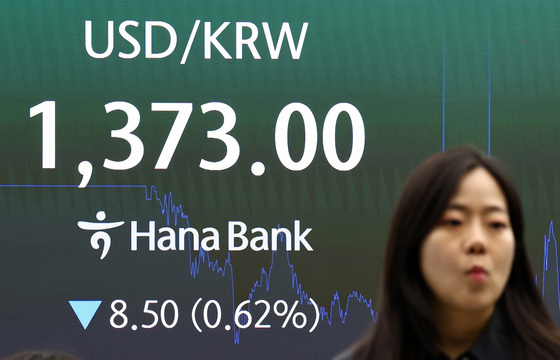 달러·원 환율 1370원대 초반 마감