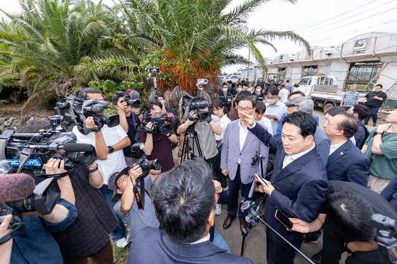 장동혁 대표, 제주 실종 허위종결 현장 찾아
