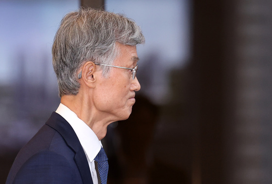 조희대 대법원장의 굳은 퇴근길