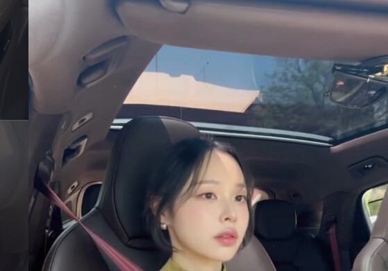 '박성광♥' 이솔이 "역주행 차량·자전거 갑자기 튀어 나와…사고날 뻔"