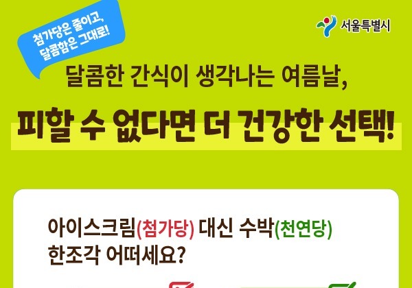'덜 달달 원정대' 참여 후 고당 간식 섭취 19% 줄어