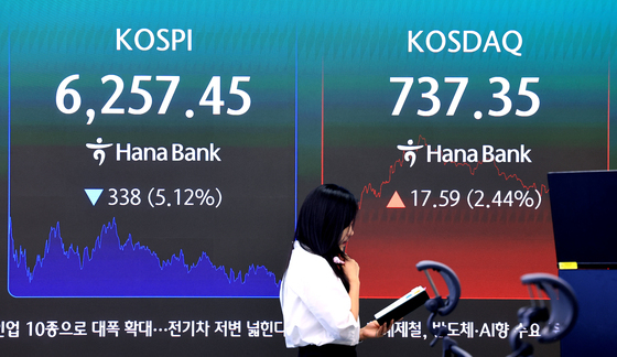 '삼전닉스' 나란히 8%대 급락…'차익실현' 외인 수급 주목 [핫종목](종합)