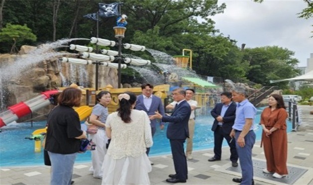 인천도시공사, 검단신도시 황화산숲길공원 물놀이장 개장