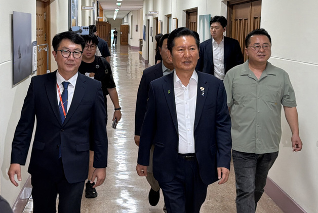 강원도 찾은 정청래 당대표 후보