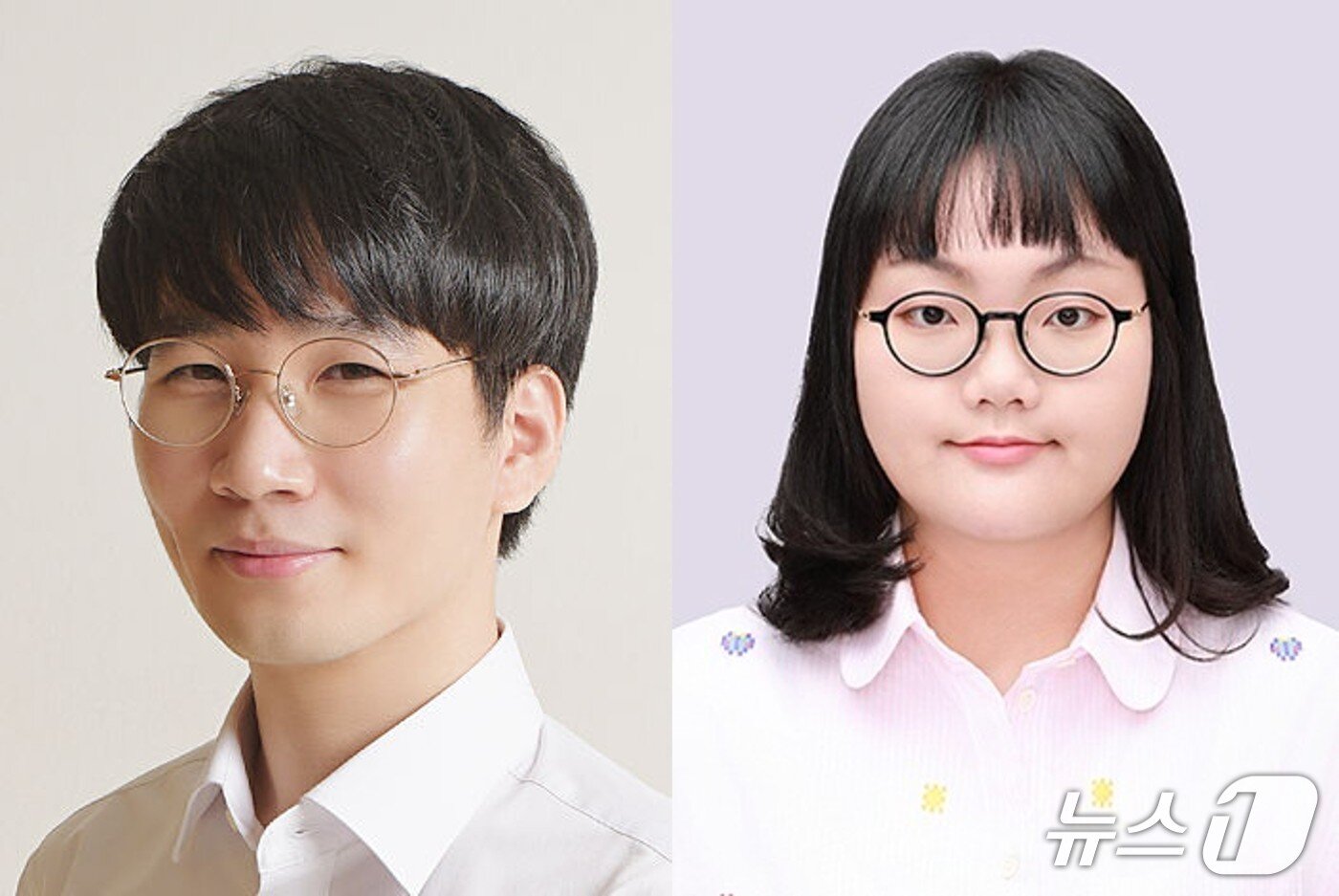 본문 이미지 - 왼쪽부터 공태식 교수와 박예지 연구원.(UNIST 제공. 재판매 및 DB금지)/뉴스1