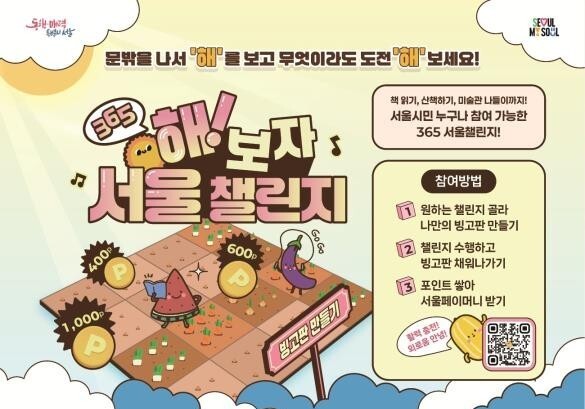 "집 밖으로 나오니 고립감 줄었다"…서울시 '365 챌린지' 3000명 모집