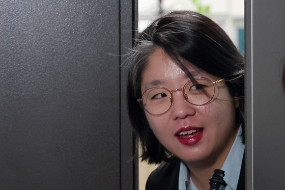 출근하는 용혜인 성평등가족부 장관 후보자