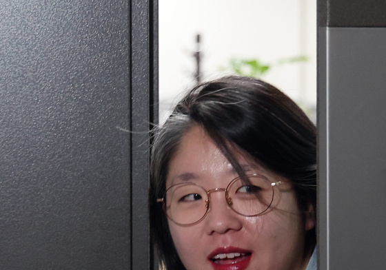용혜인 장관 후보자, 출근길