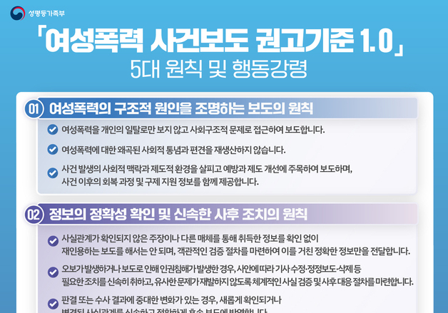 '몰카' 대신 '불법촬영'…여성폭력 사건보도 권고기준 첫 마련