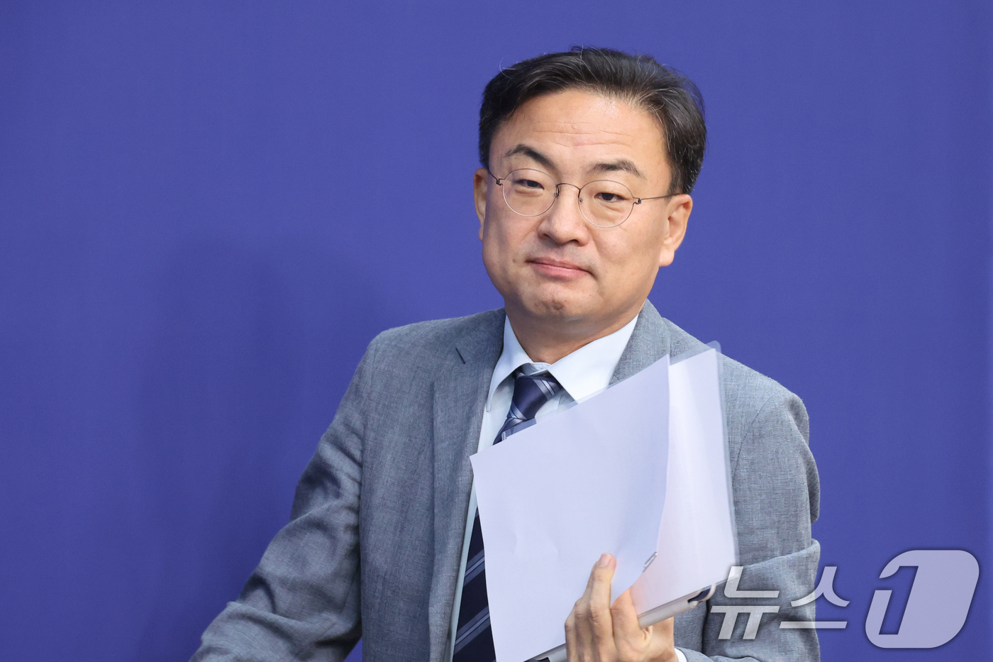(서울=뉴스1) 신웅수 기자 = 신장식 조국혁신당 대표가 31일 서울 여의도 국회에서 열린 최고위원회에 참석하고 있다. 2026.8.31/뉴스1