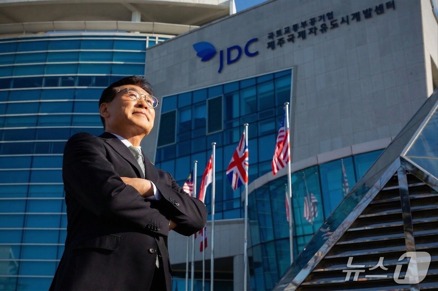 본문 이미지 -  송석언 신임 JDC 이사장.(JDC 제공)