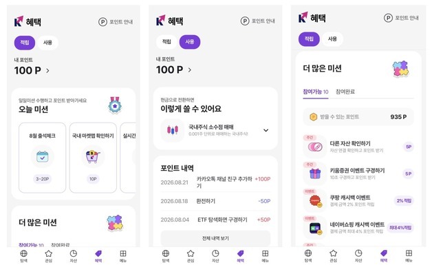 키움증권, 출시 1년 8개월만에 '키움포인트' 가입자 100만 돌파