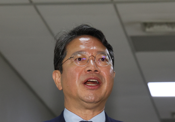 소감 밝히는 김승원 장관 후보자