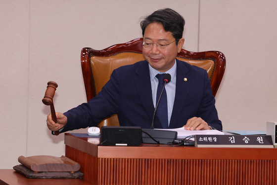 법무부 장관 지명된 김승원 법사위 소위원장