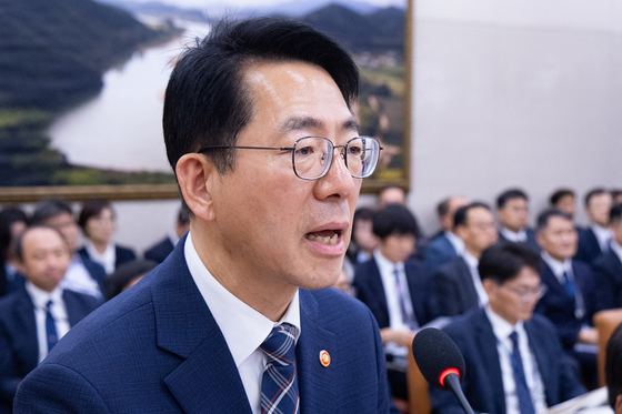 황종우 해수부 장관, 결산 제안설명