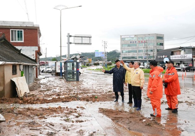 李대통령, 호우 피해 전남광주 영광군 특별 재난지역 선포