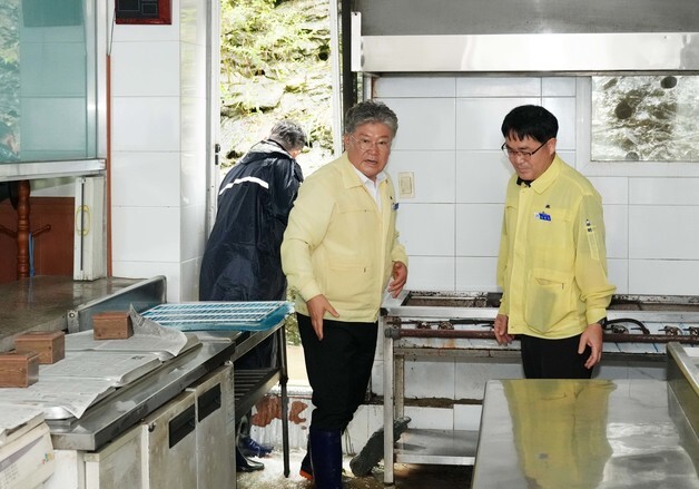 최대 550㎜ 물폭탄…영광군 '비상근무체제' 돌입