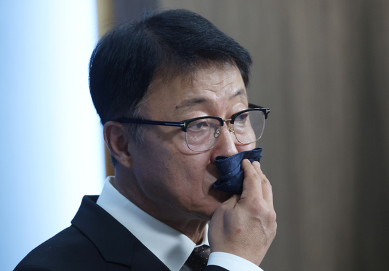 경기도 재정위기 극복 관련 브리핑 하는 주형철 부지사