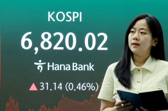 삼전닉스 '자사주의 힘'…코스피, 급락 딛고 6820 마감[시황종합]