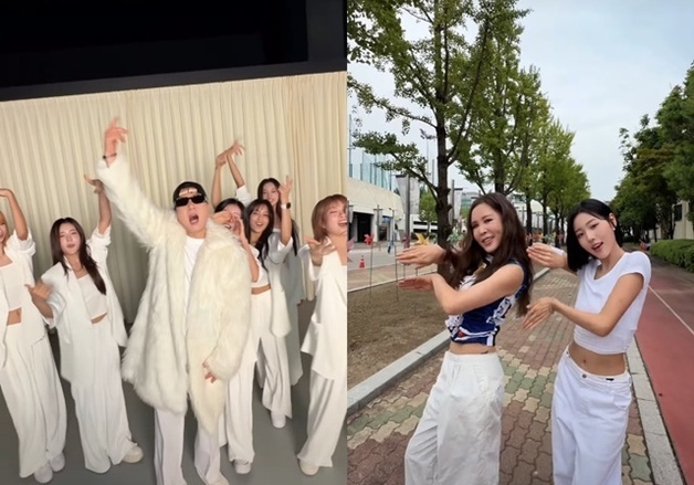 원곡자 룰라 이상민·채리나도 등판…앳하트, 신곡 '3!4!' 챌린지 화제