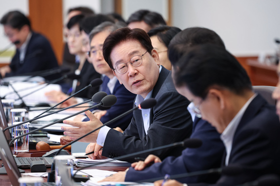 이재명 대통령 '국무회의 발언'