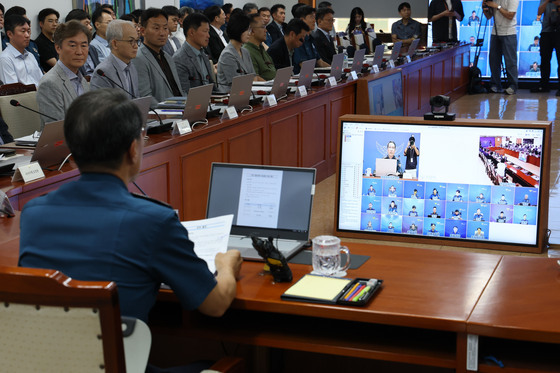 유재성 직무대행, 전국 경찰지휘부 화상회의 주재