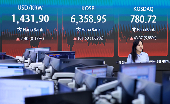 1.6% 반등한 코스피