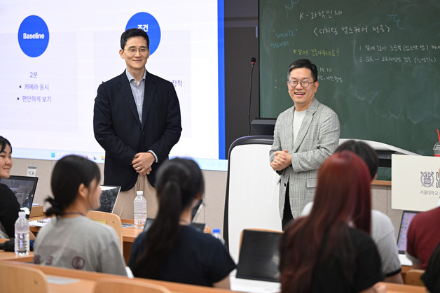 김대헌 호반그룹 사장 'K-과학인재 아카데미' 찾았다…미래 인재 육성
