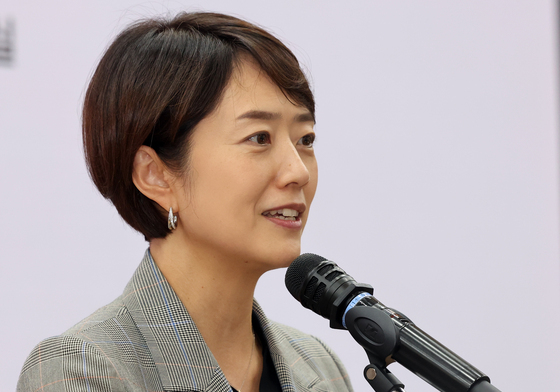 인사말하는 고민정 의원