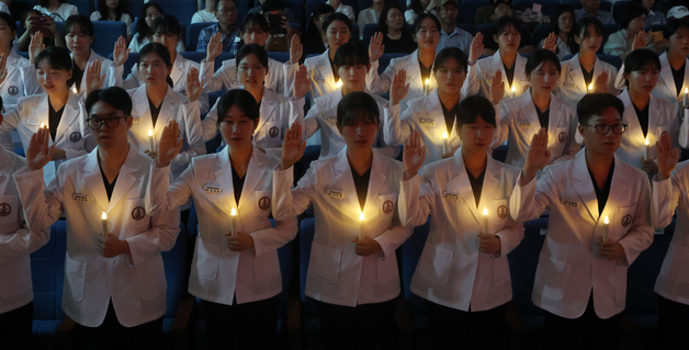 “생명 존중 간호인 되겠다”…간호사관학교 생도 84명 나이팅게일 선서