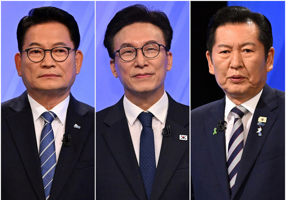 '더 거세진' 민주 당권주자 2차토론…형소법·신천지·ETF 대충돌(종합)